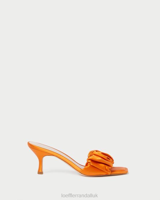 Shoes X82V88 Marigold Women Loeffler Randall Bianca Kitten Heel Mule