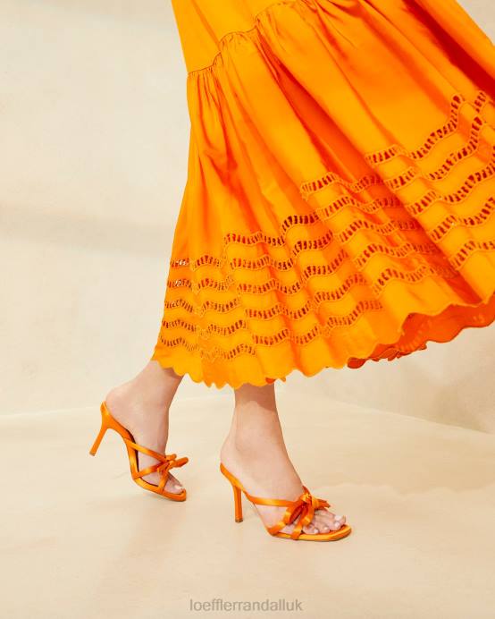 Shoes X82V93 Marigold Women Loeffler Randall Margi Bow Heel