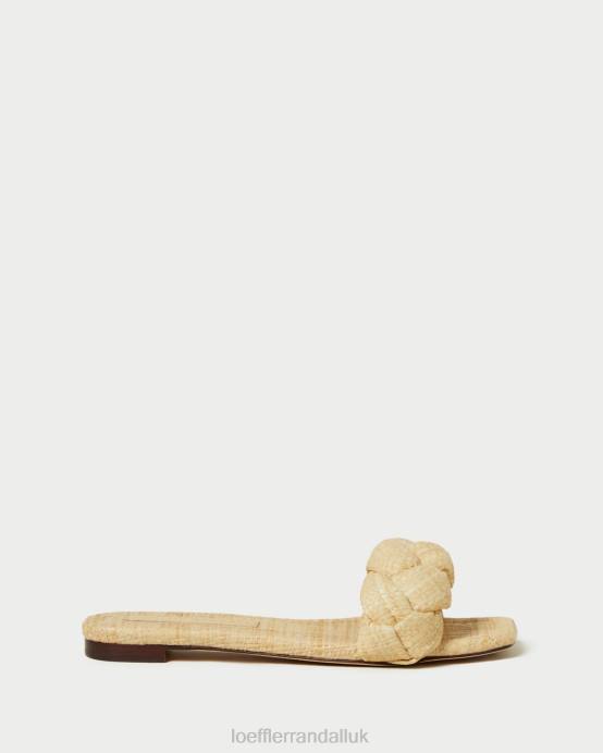 Shoes X82V109 Natural Women Loeffler Randall Joanna Braided Sandal