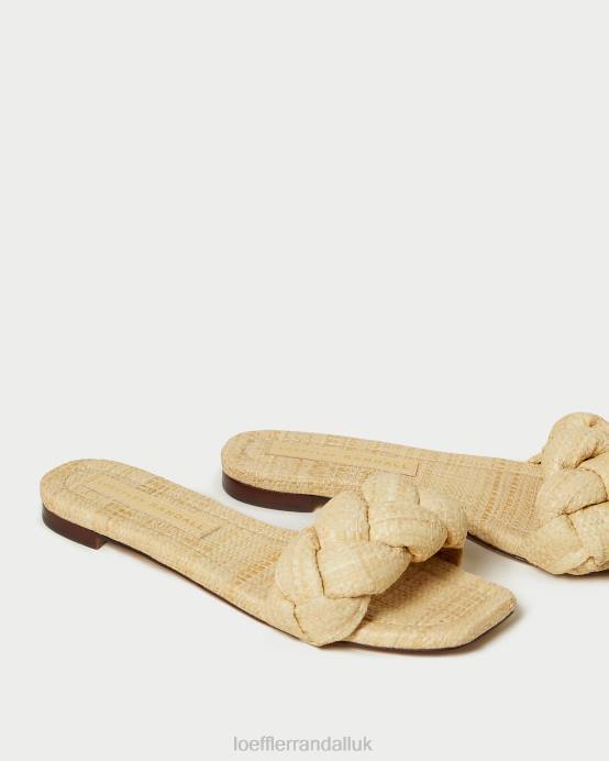 Shoes X82V109 Natural Women Loeffler Randall Joanna Braided Sandal