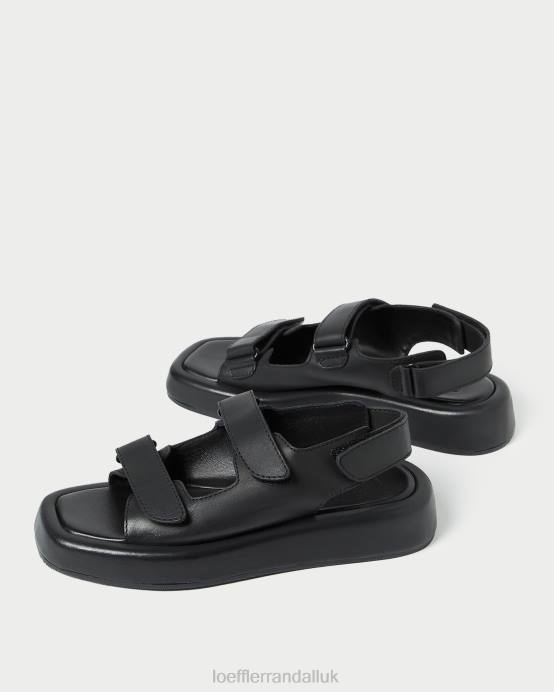 Shoes X82V133 Black Women Loeffler Randall Blaise Platform Sandal