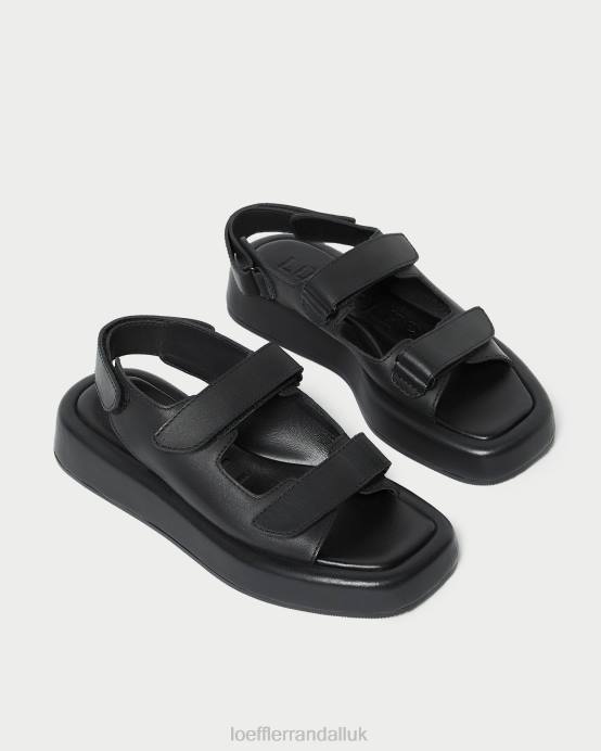 Shoes X82V133 Black Women Loeffler Randall Blaise Platform Sandal
